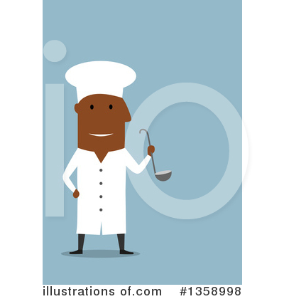 Royalty-Free (RF) Chef Clipart Illustration by Vector Tradition SM - Stock Sample #1358998