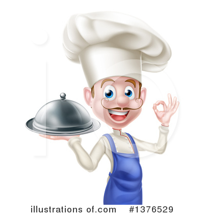 Royalty-Free (RF) Chef Clipart Illustration by AtStockIllustration - Stock Sample #1376529