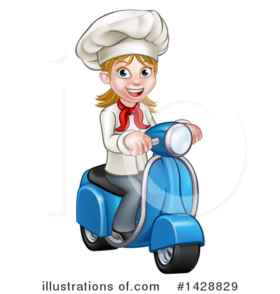 Royalty-Free (RF) Chef Clipart Illustration by AtStockIllustration - Stock Sample #1428829