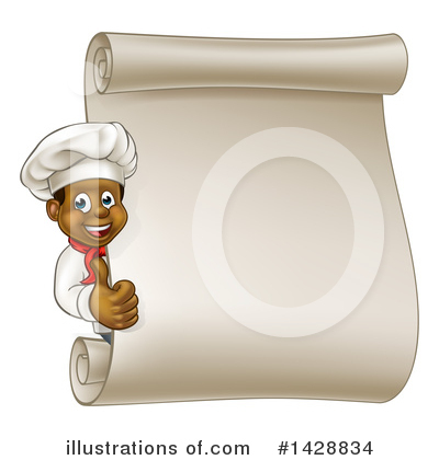 Royalty-Free (RF) Chef Clipart Illustration by AtStockIllustration - Stock Sample #1428834