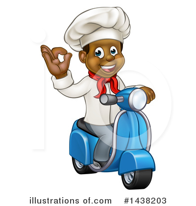 Royalty-Free (RF) Chef Clipart Illustration by AtStockIllustration - Stock Sample #1438203