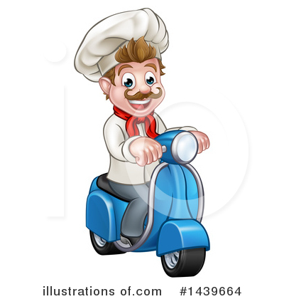 Royalty-Free (RF) Chef Clipart Illustration by AtStockIllustration - Stock Sample #1439664