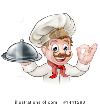 Royalty-Free (RF) Chef Clipart Illustration by AtStockIllustration - Stock Sample #1441298