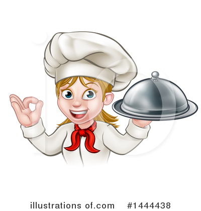Royalty-Free (RF) Chef Clipart Illustration by AtStockIllustration - Stock Sample #1444438