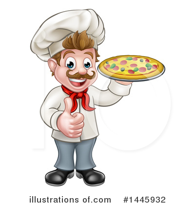 Royalty-Free (RF) Chef Clipart Illustration by AtStockIllustration - Stock Sample #1445932