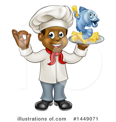 Royalty-Free (RF) Chef Clipart Illustration by AtStockIllustration - Stock Sample #1449071