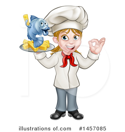 Royalty-Free (RF) Chef Clipart Illustration by AtStockIllustration - Stock Sample #1457085