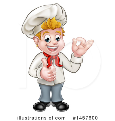 Royalty-Free (RF) Chef Clipart Illustration by AtStockIllustration - Stock Sample #1457600