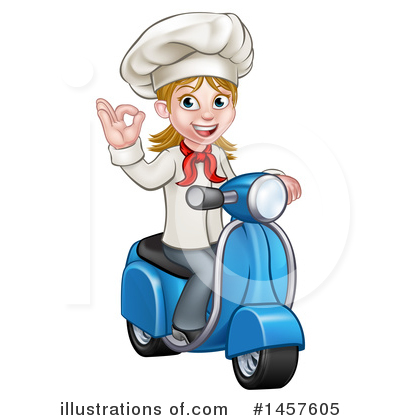 Royalty-Free (RF) Chef Clipart Illustration by AtStockIllustration - Stock Sample #1457605