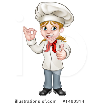 Royalty-Free (RF) Chef Clipart Illustration by AtStockIllustration - Stock Sample #1460314