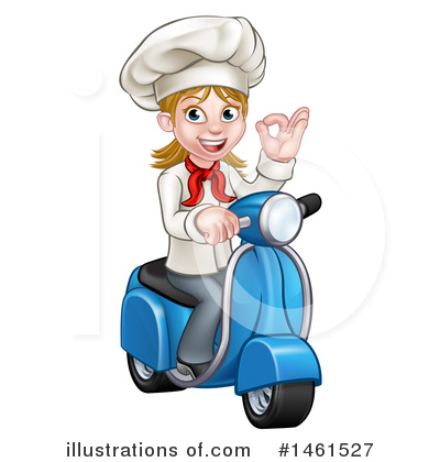 Royalty-Free (RF) Chef Clipart Illustration by AtStockIllustration - Stock Sample #1461527