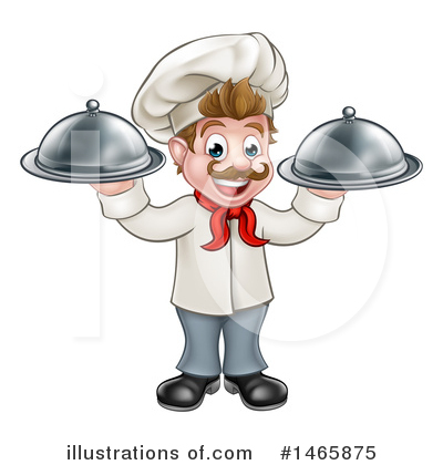 Royalty-Free (RF) Chef Clipart Illustration by AtStockIllustration - Stock Sample #1465875
