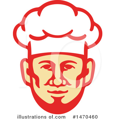 Royalty-Free (RF) Chef Clipart Illustration by patrimonio - Stock Sample #1470460