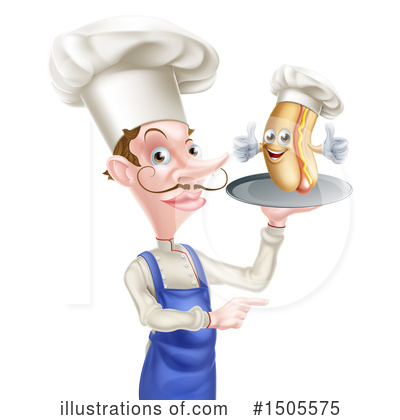 Hot Dog Clipart #1505575 by AtStockIllustration