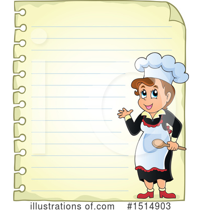 Royalty-Free (RF) Chef Clipart Illustration by visekart - Stock Sample #1514903