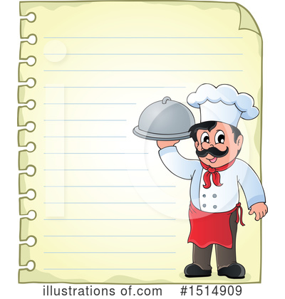 Royalty-Free (RF) Chef Clipart Illustration by visekart - Stock Sample #1514909