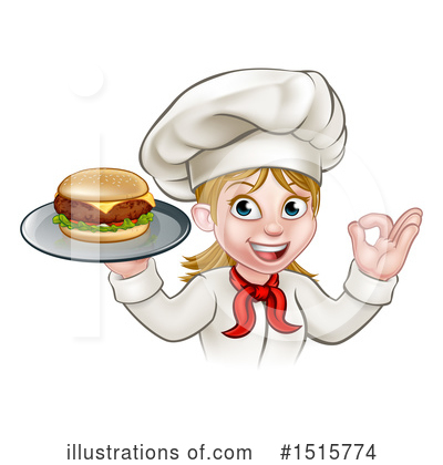 Royalty-Free (RF) Chef Clipart Illustration by AtStockIllustration - Stock Sample #1515774