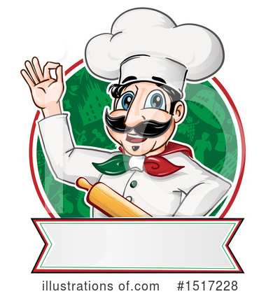 Chef Clipart #1517228 by Domenico Condello