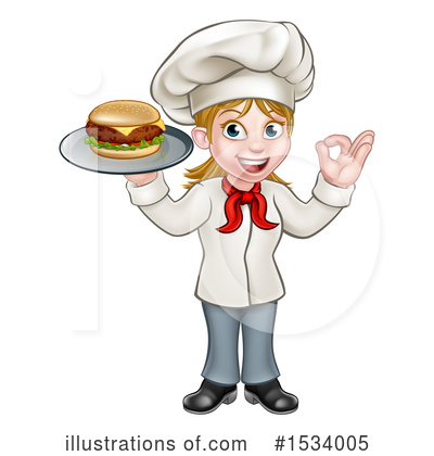 Royalty-Free (RF) Chef Clipart Illustration by AtStockIllustration - Stock Sample #1534005