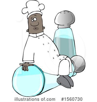 Royalty-Free (RF) Chef Clipart Illustration by djart - Stock Sample #1560730