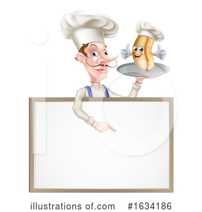 Royalty-Free (RF) Chef Clipart Illustration by AtStockIllustration - Stock Sample #1634186