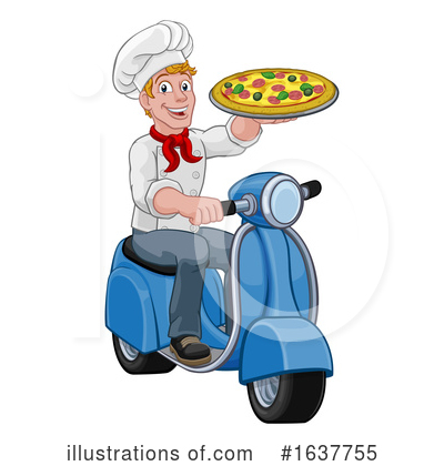 Royalty-Free (RF) Chef Clipart Illustration by AtStockIllustration - Stock Sample #1637755