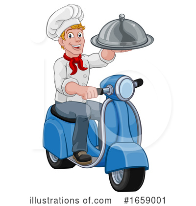 Royalty-Free (RF) Chef Clipart Illustration by AtStockIllustration - Stock Sample #1659001