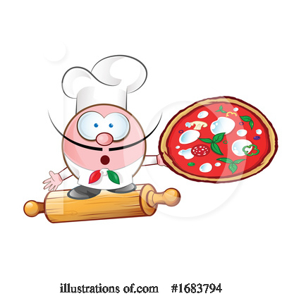 Chef Clipart #1683794 by Domenico Condello