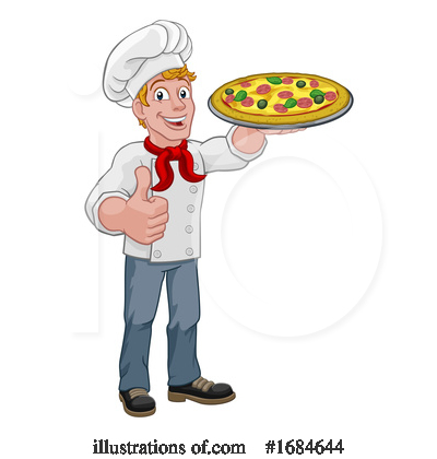 Royalty-Free (RF) Chef Clipart Illustration by AtStockIllustration - Stock Sample #1684644