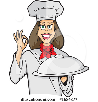 Royalty-Free (RF) Chef Clipart Illustration by Any Vector - Stock Sample #1684877