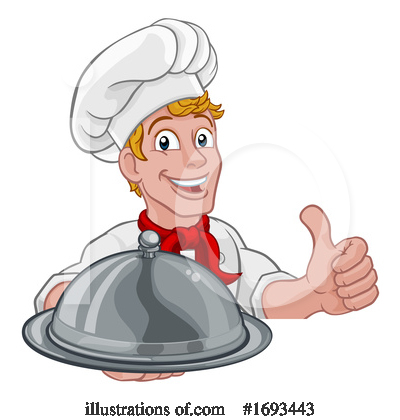 Royalty-Free (RF) Chef Clipart Illustration by AtStockIllustration - Stock Sample #1693443