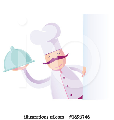 Royalty-Free (RF) Chef Clipart Illustration by Domenico Condello - Stock Sample #1693746