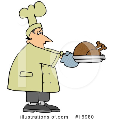 Royalty-Free (RF) Chef Clipart Illustration by djart - Stock Sample #16980