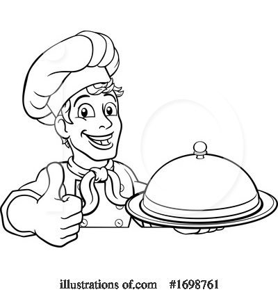 Royalty-Free (RF) Chef Clipart Illustration by AtStockIllustration - Stock Sample #1698761