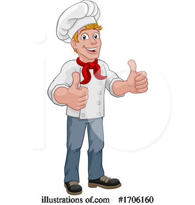 Royalty-Free (RF) Chef Clipart Illustration by AtStockIllustration - Stock Sample #1706160