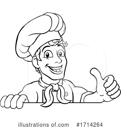 Royalty-Free (RF) Chef Clipart Illustration by AtStockIllustration - Stock Sample #1714264