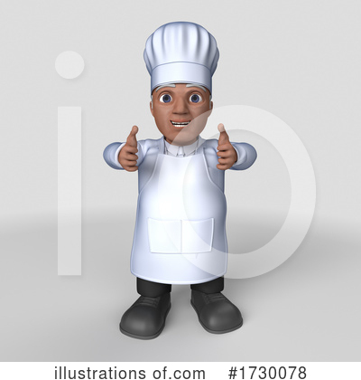 Royalty-Free (RF) Chef Clipart Illustration by KJ Pargeter - Stock Sample #1730078