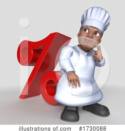 Royalty-Free (RF) Chef Clipart Illustration by KJ Pargeter - Stock Sample #1730088