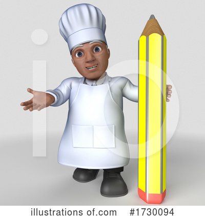 Royalty-Free (RF) Chef Clipart Illustration by KJ Pargeter - Stock Sample #1730094