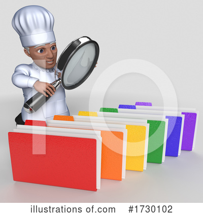 Royalty-Free (RF) Chef Clipart Illustration by KJ Pargeter - Stock Sample #1730102