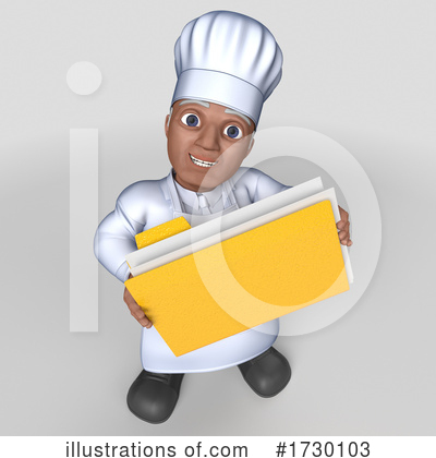 Royalty-Free (RF) Chef Clipart Illustration by KJ Pargeter - Stock Sample #1730103