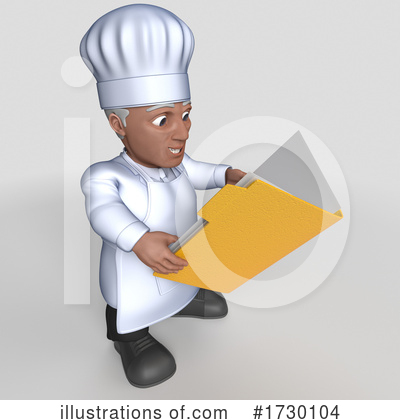 Royalty-Free (RF) Chef Clipart Illustration by KJ Pargeter - Stock Sample #1730104