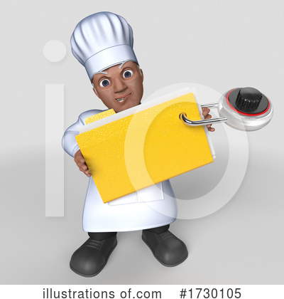 Royalty-Free (RF) Chef Clipart Illustration by KJ Pargeter - Stock Sample #1730105
