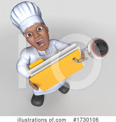 Royalty-Free (RF) Chef Clipart Illustration by KJ Pargeter - Stock Sample #1730106