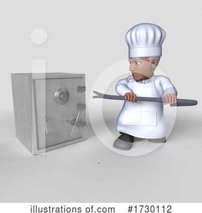 Royalty-Free (RF) Chef Clipart Illustration by KJ Pargeter - Stock Sample #1730112