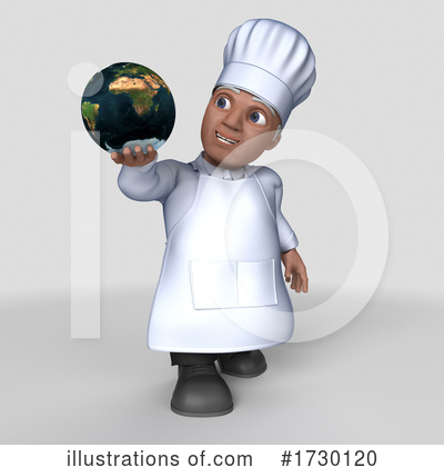 Royalty-Free (RF) Chef Clipart Illustration by KJ Pargeter - Stock Sample #1730120