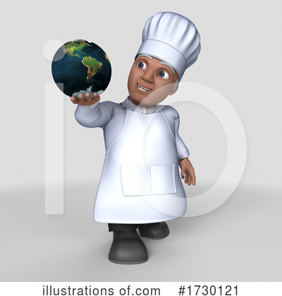 Royalty-Free (RF) Chef Clipart Illustration by KJ Pargeter - Stock Sample #1730121