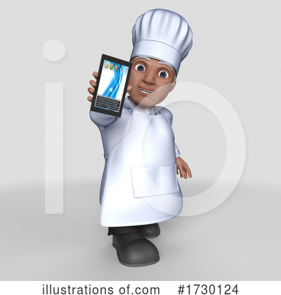 Royalty-Free (RF) Chef Clipart Illustration by KJ Pargeter - Stock Sample #1730124