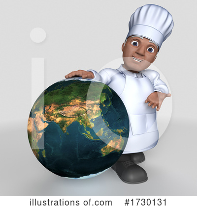 Royalty-Free (RF) Chef Clipart Illustration by KJ Pargeter - Stock Sample #1730131