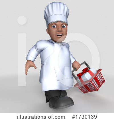 Royalty-Free (RF) Chef Clipart Illustration by KJ Pargeter - Stock Sample #1730139